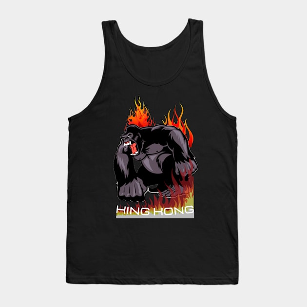 Gorilla Tank Top by ismailgb49@gmail.com